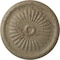 Ekena Millwork Juniper Ceiling Medallion (Fits Canopies up to 7"), Hnd-Painted Gobi Desert Crackle, 36"OD x 1 1/2"P CM36JUGDC - alternate 1